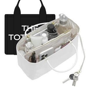 3842 Purse Organizer Insert Compatiable with M arc Jacobs Small Tote Bag